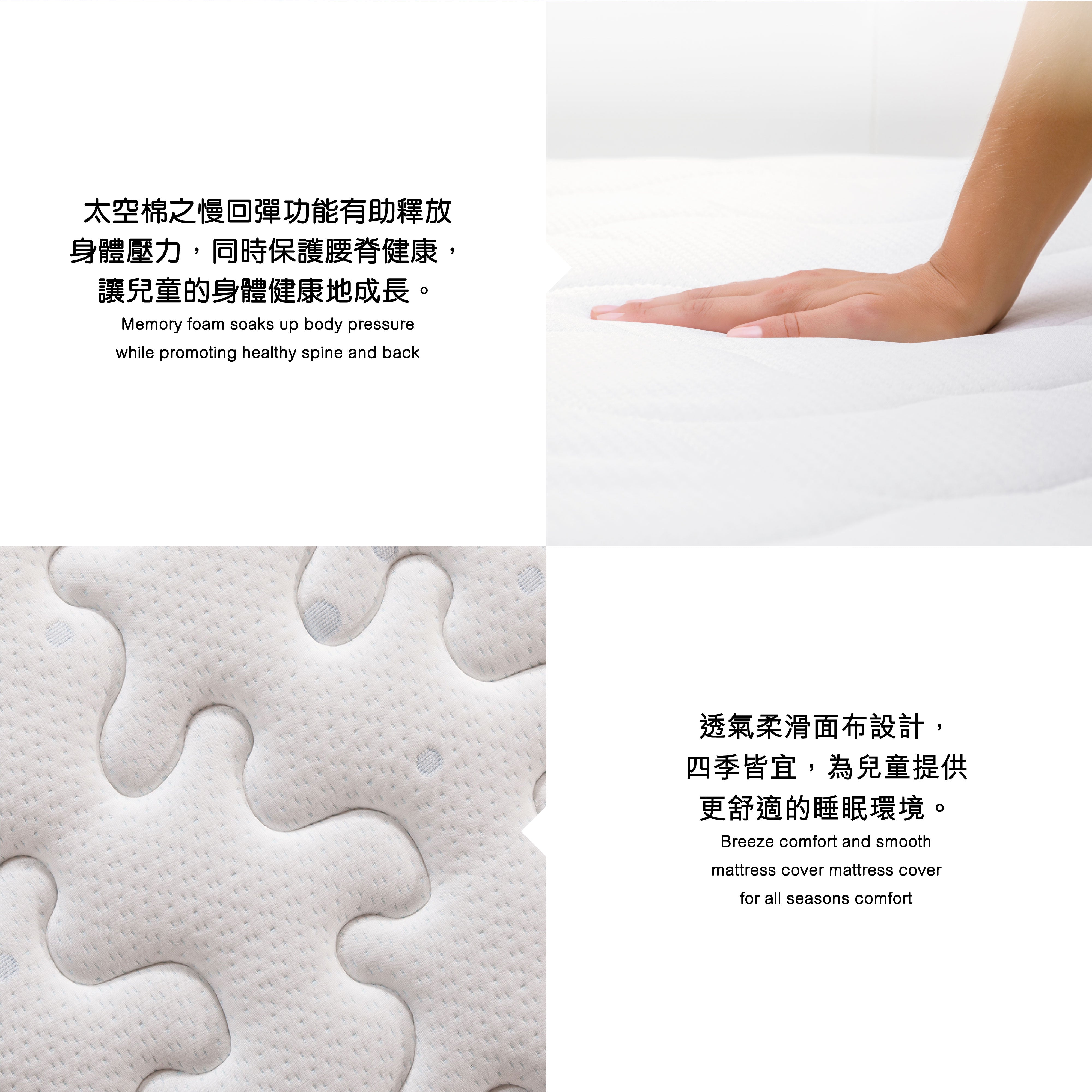 SPA Supreme Dreamy Smart Mattress (4")