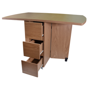 3-drawer Foldable Table